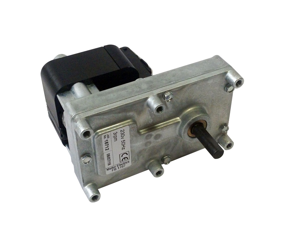 [0000355] 412035 - Motoréducteur vis sans fin 230/50 arbre creux 3 tr/min