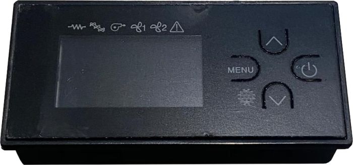 3014002- Panneau de commande Duepi 4 touches Cristal