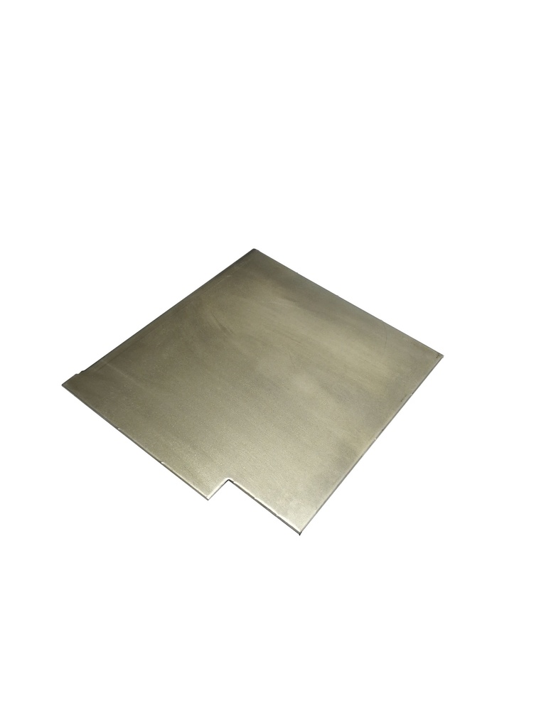 419402-FOND CHAMBRE DE COMBUSTION ACIER (DROIT)