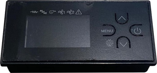 [AMG-3014002] 3014002- Panneau de commande Duepi 4 touches Cristal